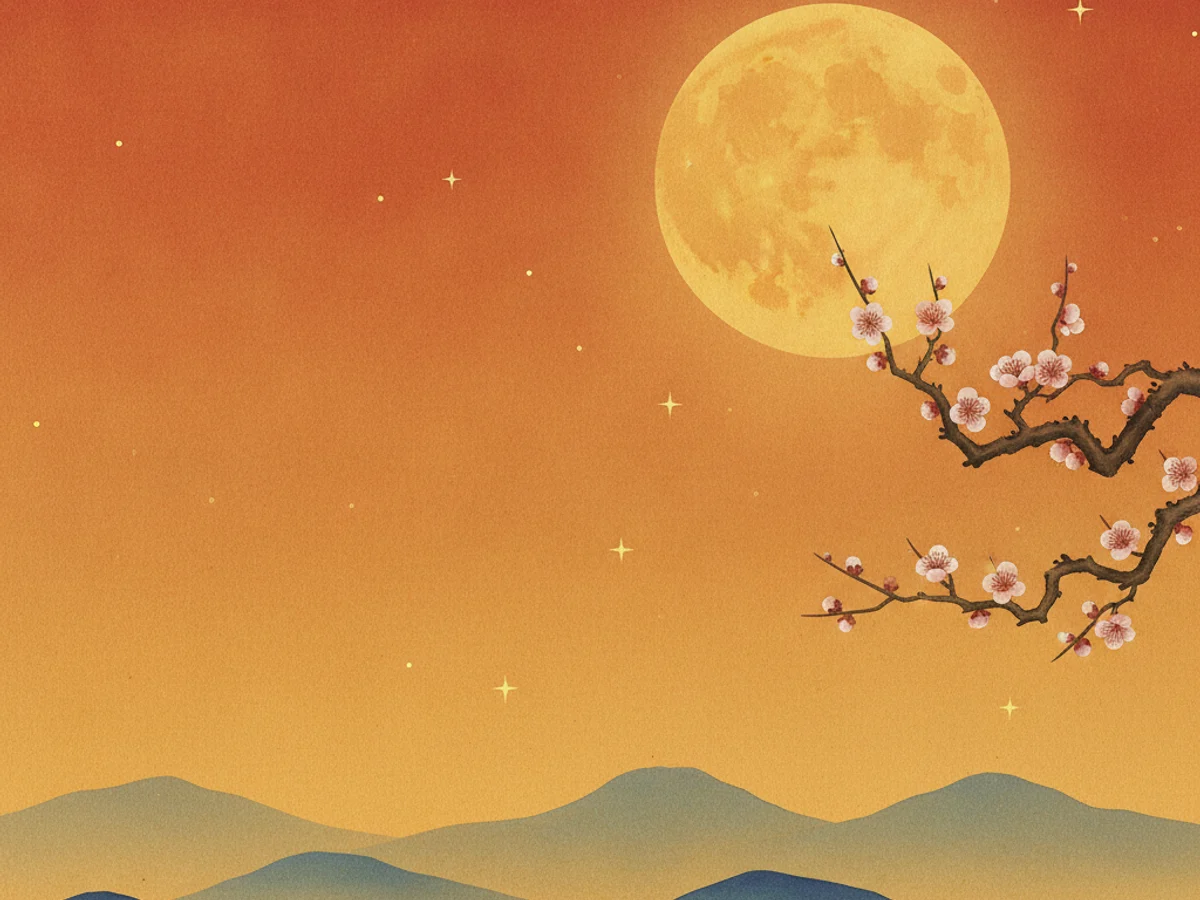 명월당 사주 · 달밤